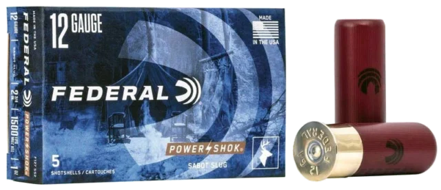 Balas para escopeta 12/70 Federal Power-Shok Sabot 438 gr
