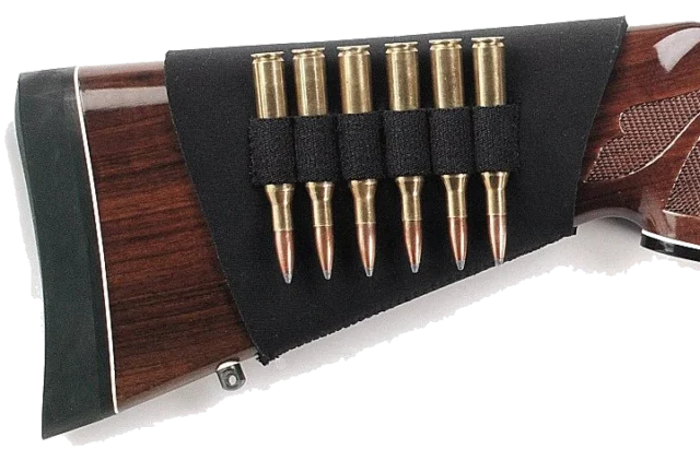 Cartuchera Uncle Mike's de neopreno para rifle