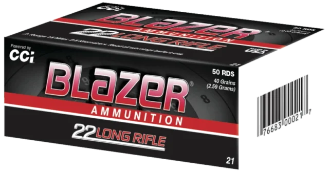 CCI Blazer .22 LR 40 gr LRN