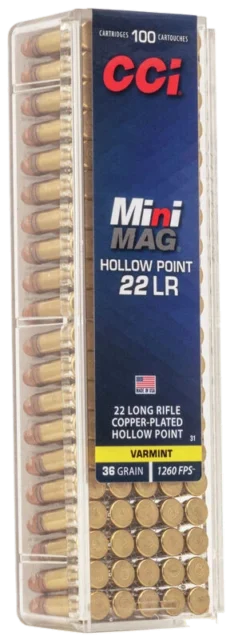 CCI Mini-Mag .22 LR 36 gr CPHP