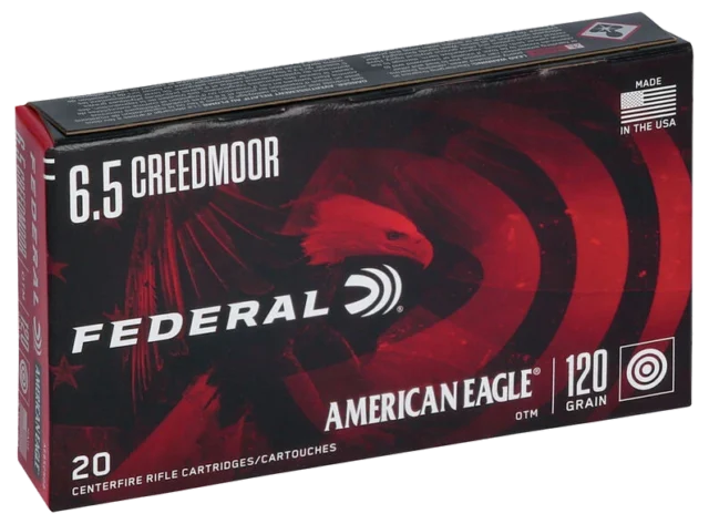 Federal American Eagle 6.5 Creedmoor 120 gr OTM