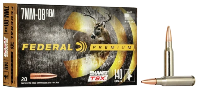 Federal Barnes TSX 7 mm-08 140 gr