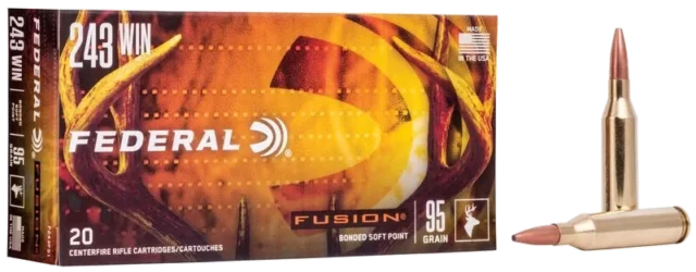 Federal Fusion .243 Winchester 95 gr