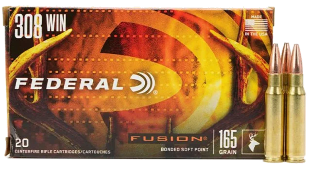 Federal Fusion .308 Winchester 165 gr