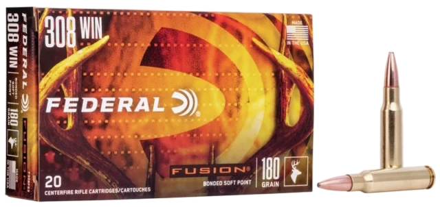 Federal Fusion .308 Winchester 180 gr
