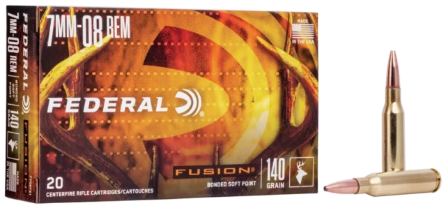 Federal Fusion 7 mm-08 140 gr