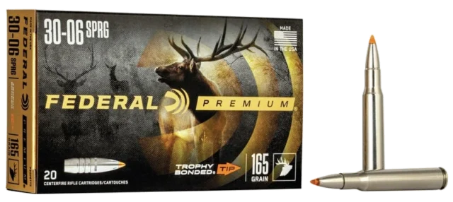 Federal Trophy Bonded Tip .30-06 Springfield 165 gr