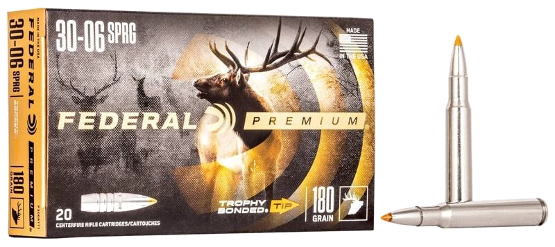 Federal Trophy Bonded Tip .30-06 Springfield 180 gr