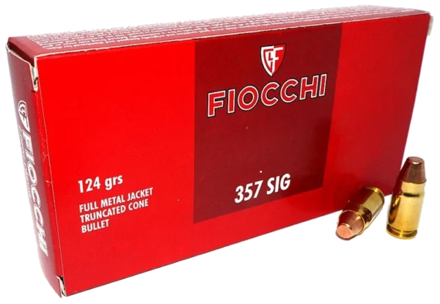Fiocchi Classic .357 Sig 124 gr FMJTC
