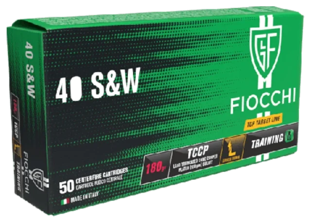 Fiocchi Top Target .40 S&W 180 gr. punta de plomo