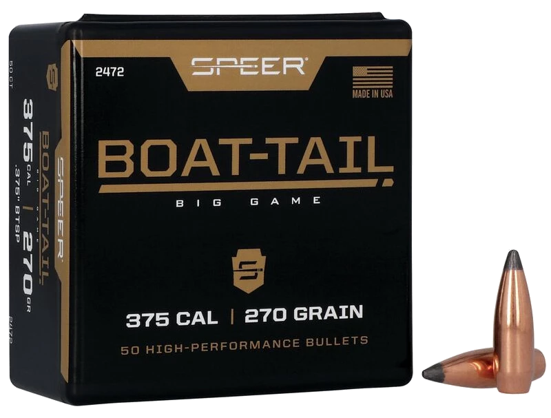 Puntas de bala Speer Boat-Tail - .375" - 270 grains