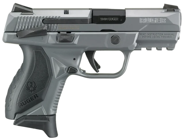 Ruger American Compact Elite 3.55" con seguro manual 9x19 mm Parabellum
