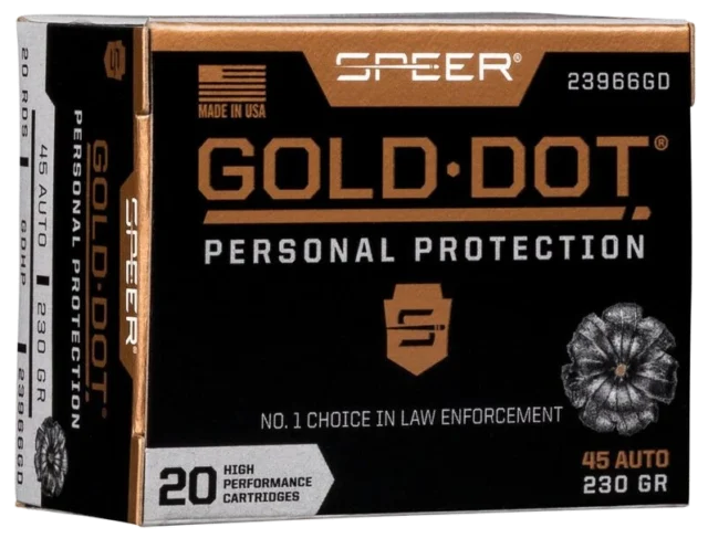 Speer Gold Dot .45 ACP 230 gr GDHP
