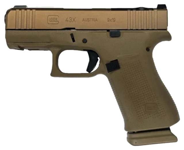 Glock 43X MOS Coyote