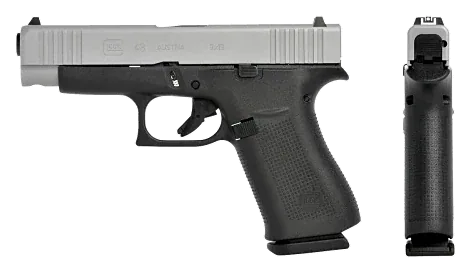 Glock 48 Silver Slide
