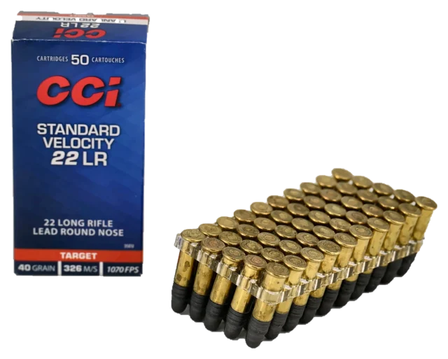 CCI Standard Velocity .22 LR 40 gr – caja 50