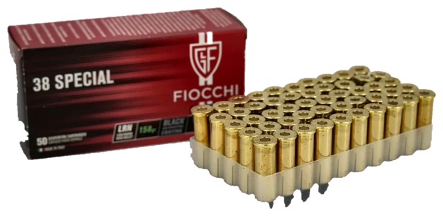 Fiocchi .38 Special LRN 158 gr Training – caja 50