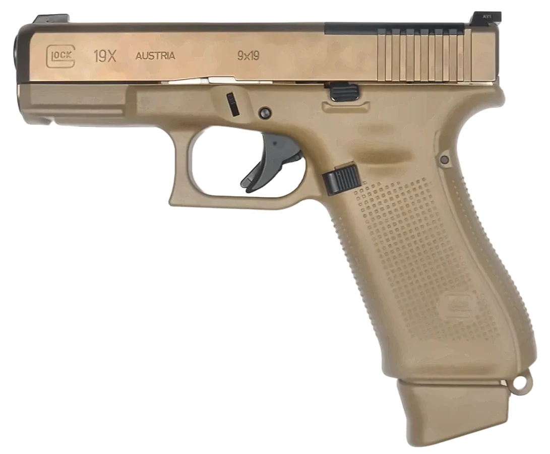 Glock 19X MOS Coyote